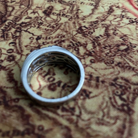 Size ten sterling silver Swarovski Crystal plus diamonds - Picture 3 of 7